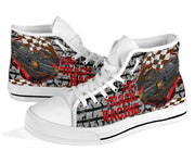 Dirt Track Racing Modified High Top Shoes