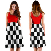 Racing Checkered Flag Dress