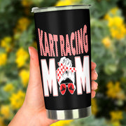 go kart racing mom tumbler