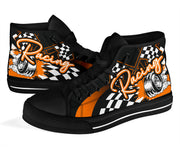 Racing High Top Shoes orange