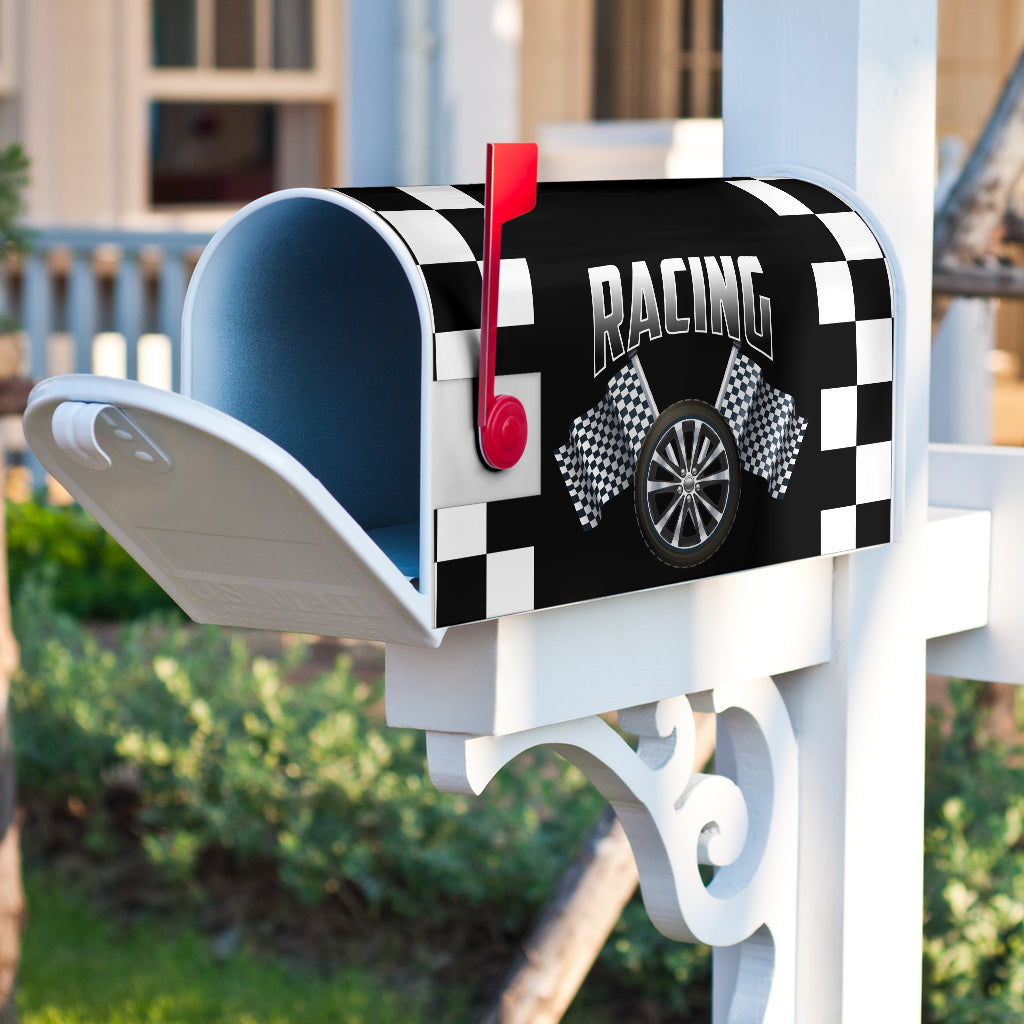 racing mailbox cover