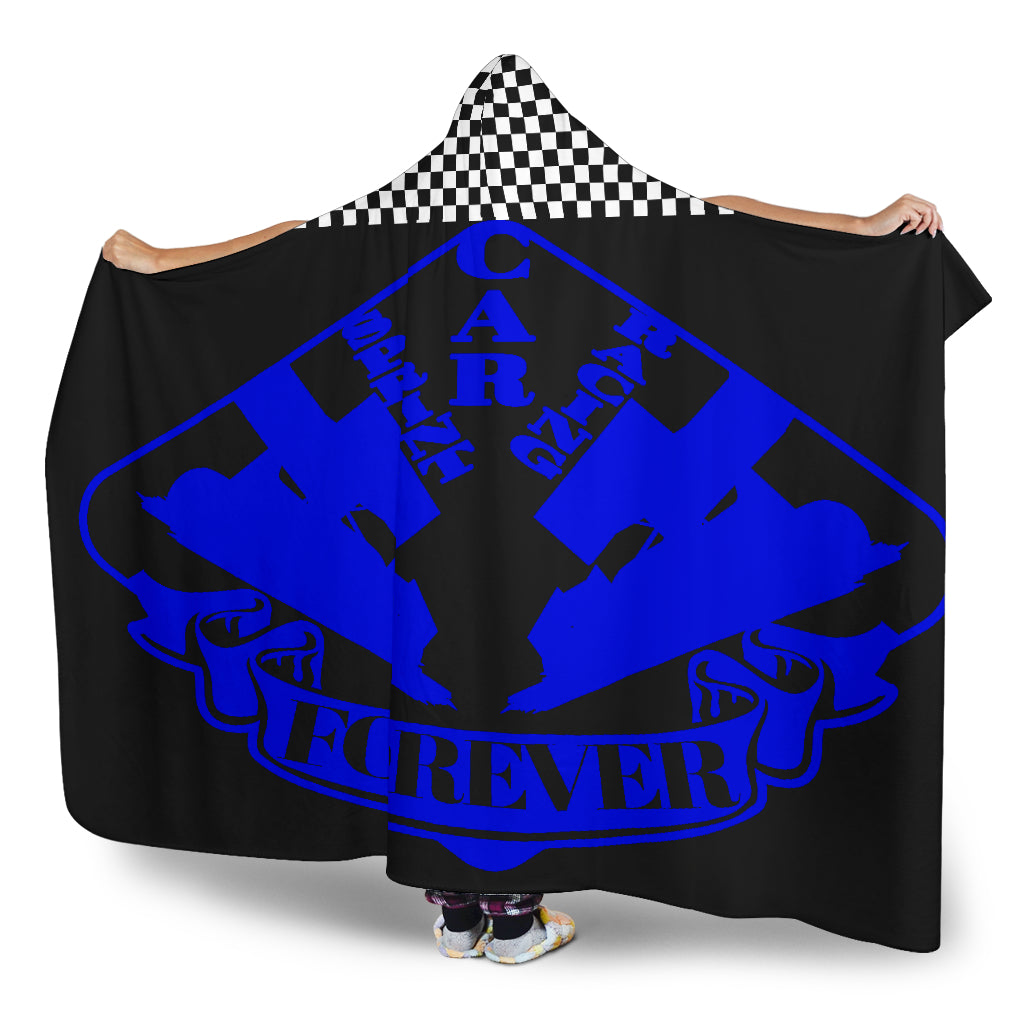 Sprint Car Racing Forever Hooded Blanket