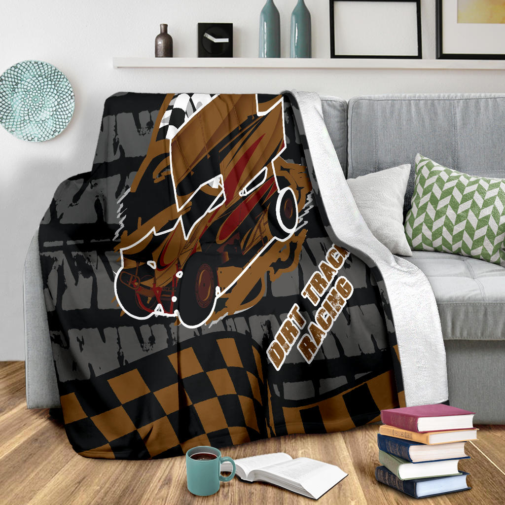 Sprint Car Racing Blanket