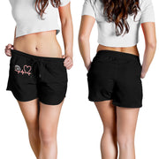 Demolition Derby Heartbeat Women's Shorts