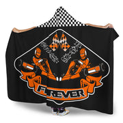 Go-Kart Racing Forever Hooded Blanket