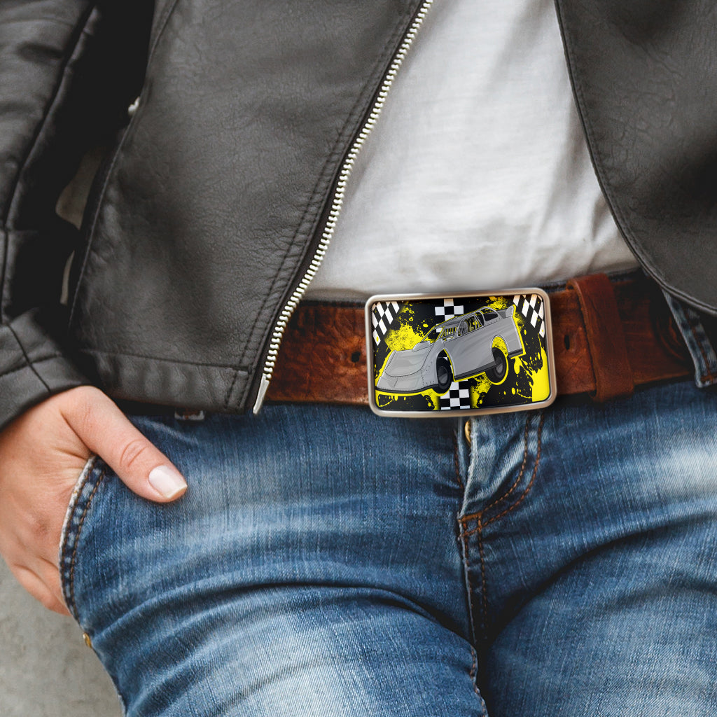 Dirt Track Racing Belt Buckle