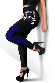 Racing girl leggings