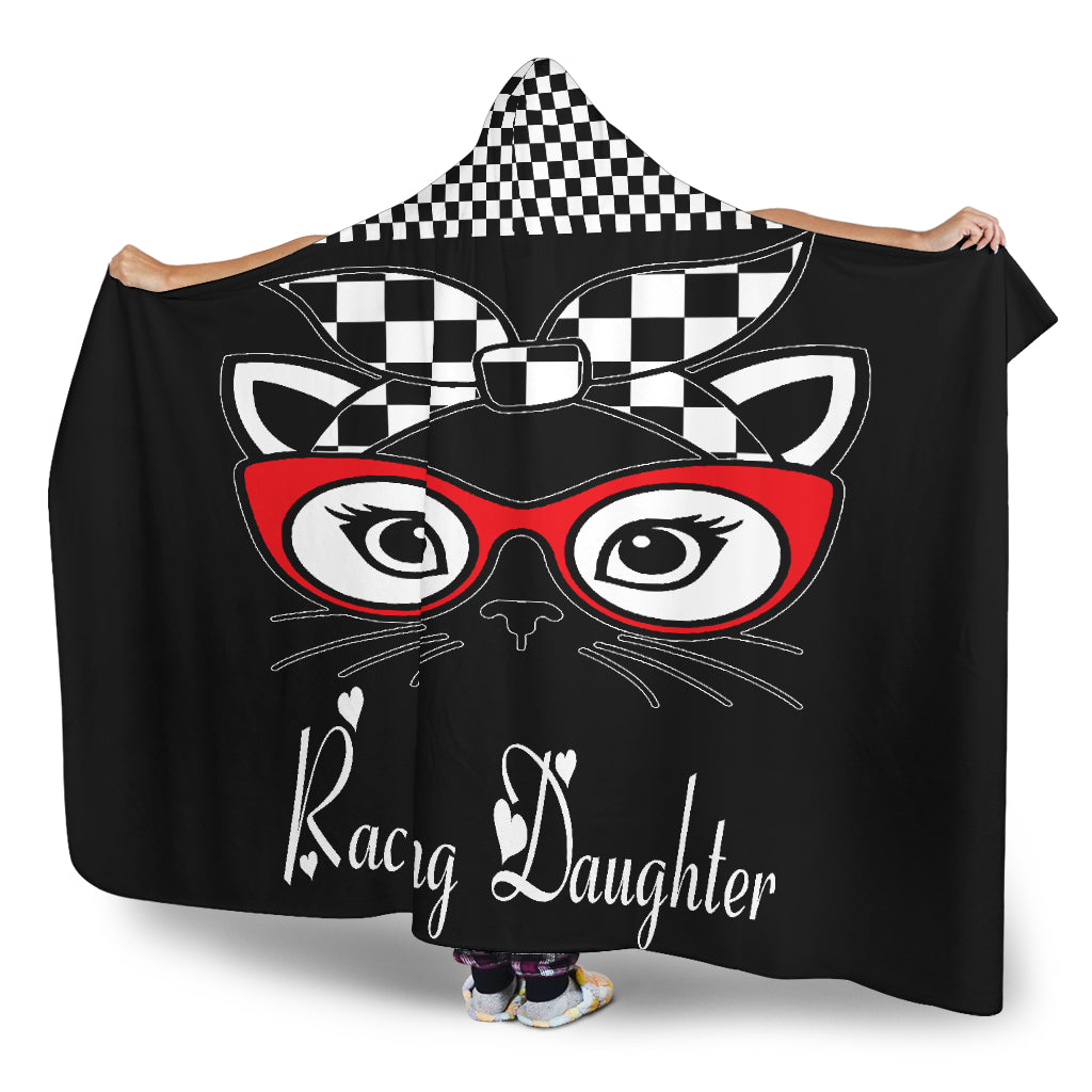 Racing Daughter Hooded Blanket