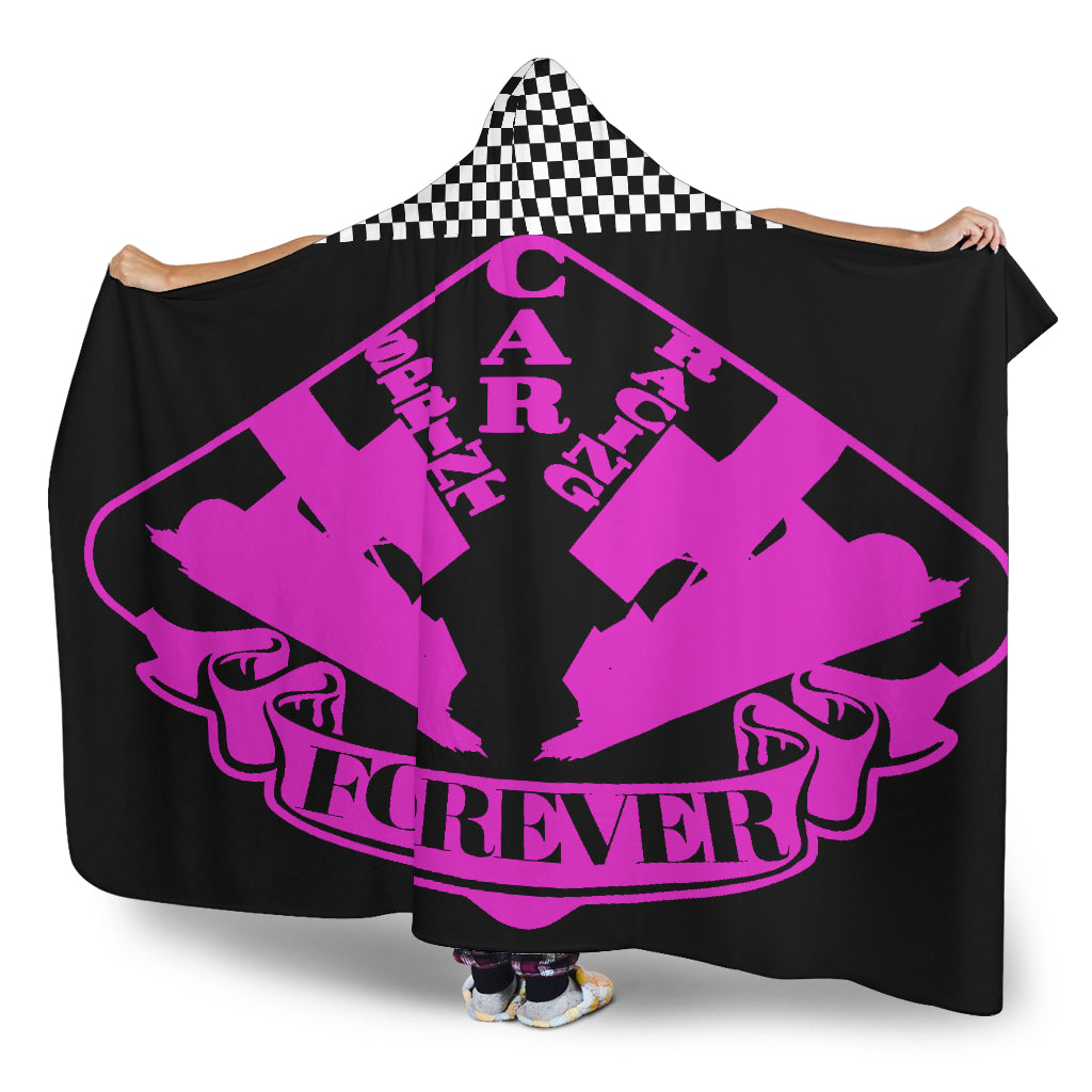 Sprint Car Racing Forever Hooded Blanket