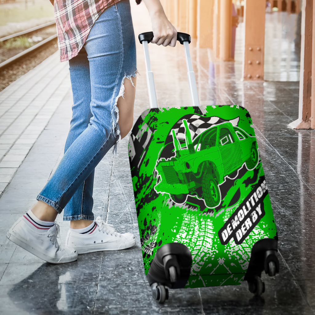 Demolition Derby suitcase cover