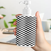 Racing Checkered Sanitizer Bottle