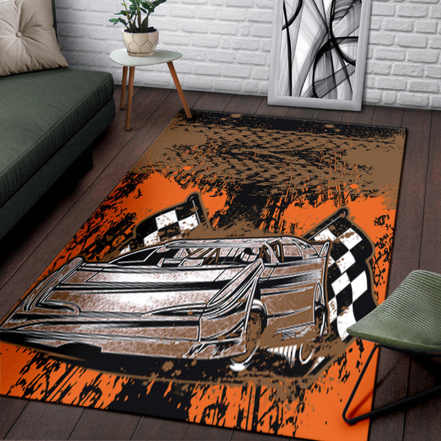 Dirt Racing Late Model Rug