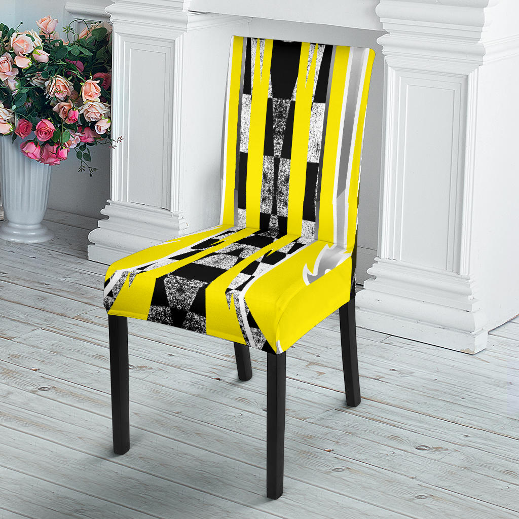 Racing Dining Chair Slip Cover