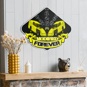 Dirt Racing Forever Modified Metal Sign