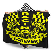 Racing Forever Hooded Blanket