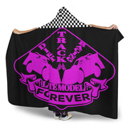 Dirt Racing Forever Late Model Hooded Blanket