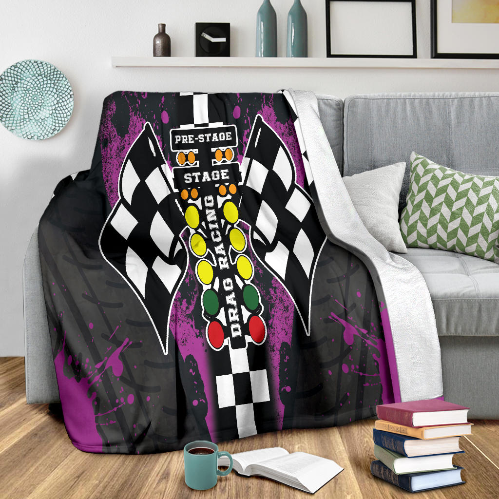 Drag Racing Blanket 