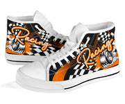 Racing High Top Shoes orange
