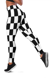 Racing Checkered Leggings