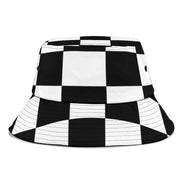 Racing Checkered Bucket Hat