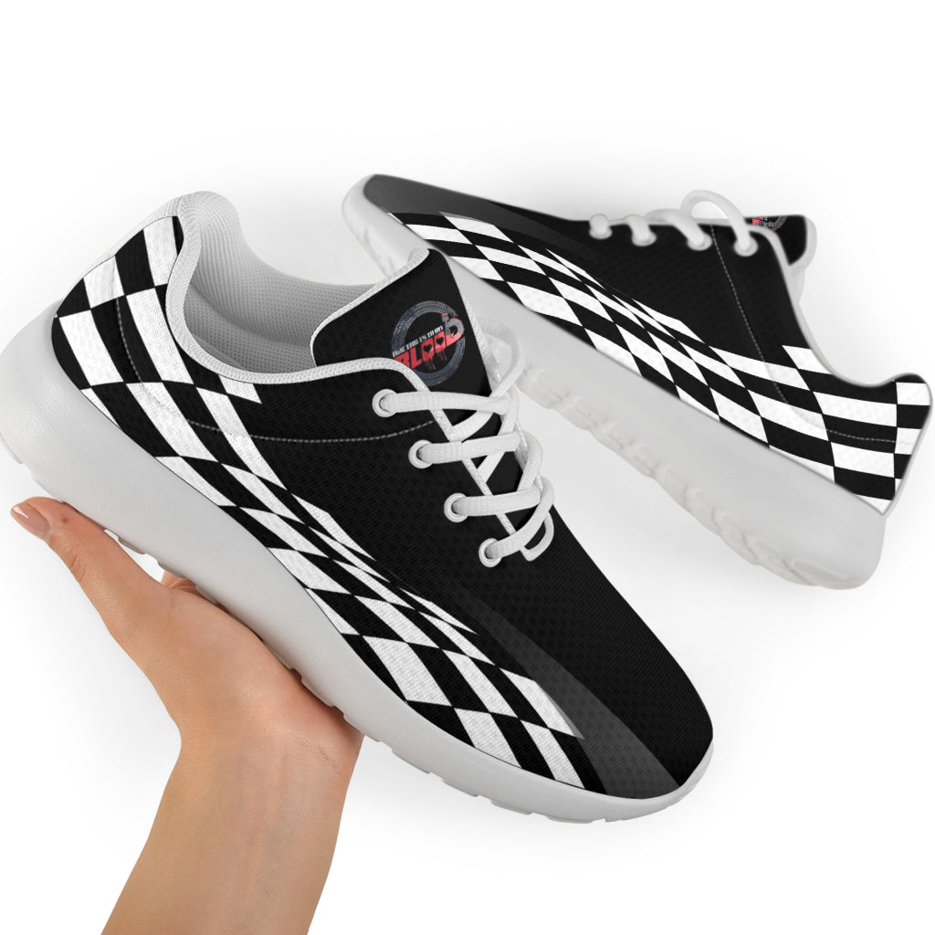 Racing checkered Sneakers