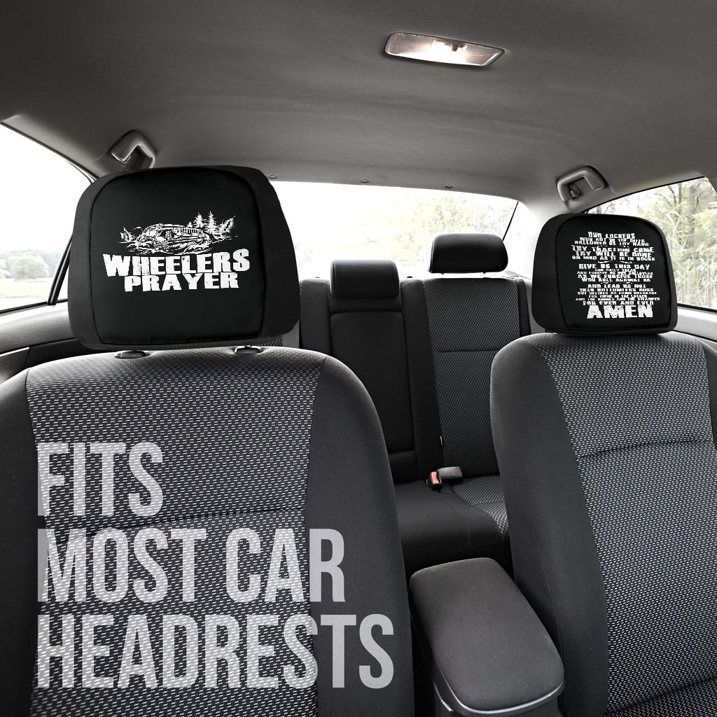 Racing Car Seat Headrest Covers