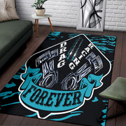 Drag Racing Forever Rug