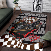 Dirt Racing Sprint Car Rug