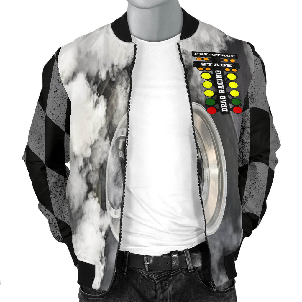 Drag Racing Men's Bomber Jacket