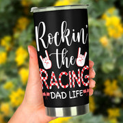 racing dad tumbler