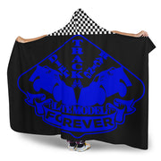 Dirt Racing Forever Late Model Hooded Blanket