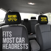 Racing Car Seat Headrest Covers