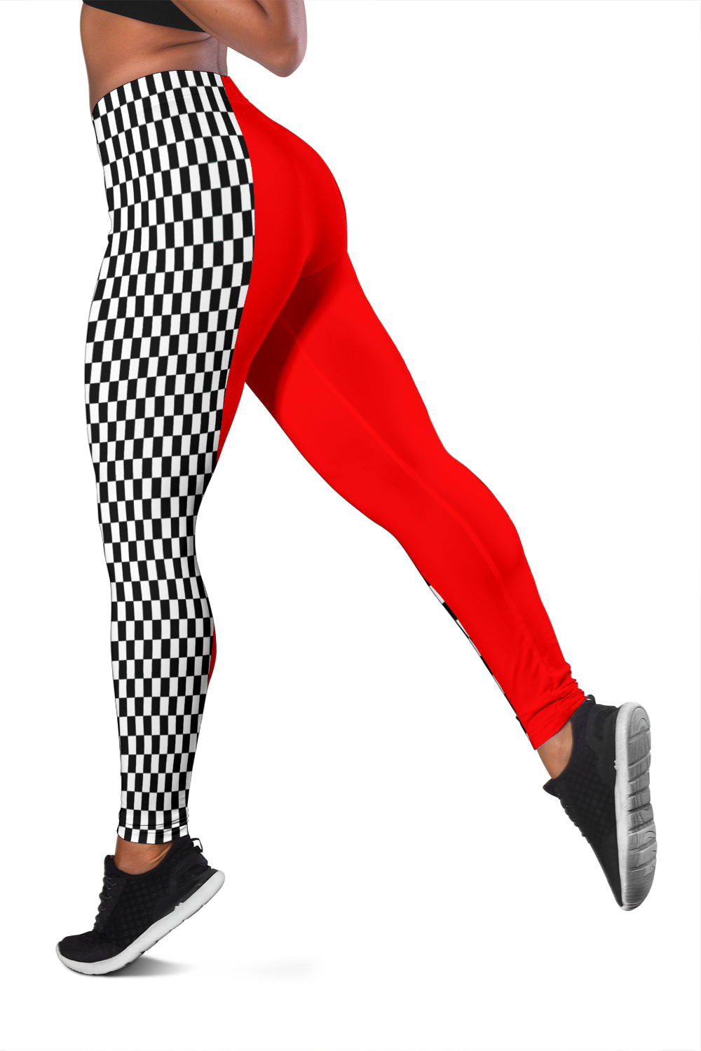 Racing Checkered Flag Leggings