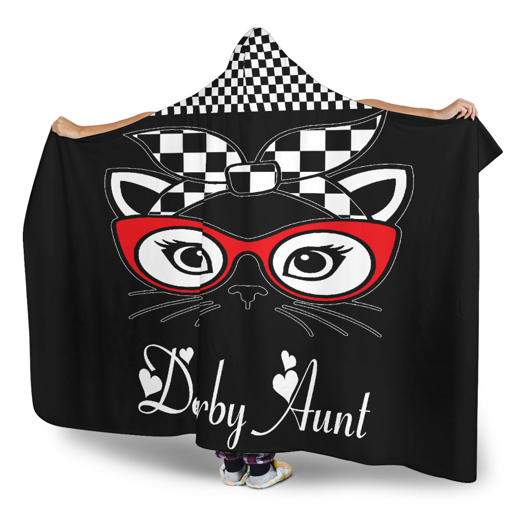 Derby Aunt Hooded Blanket