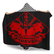 Dirt Racing Forever Late Model Hooded Blanket