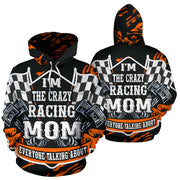 racing mom hoodie