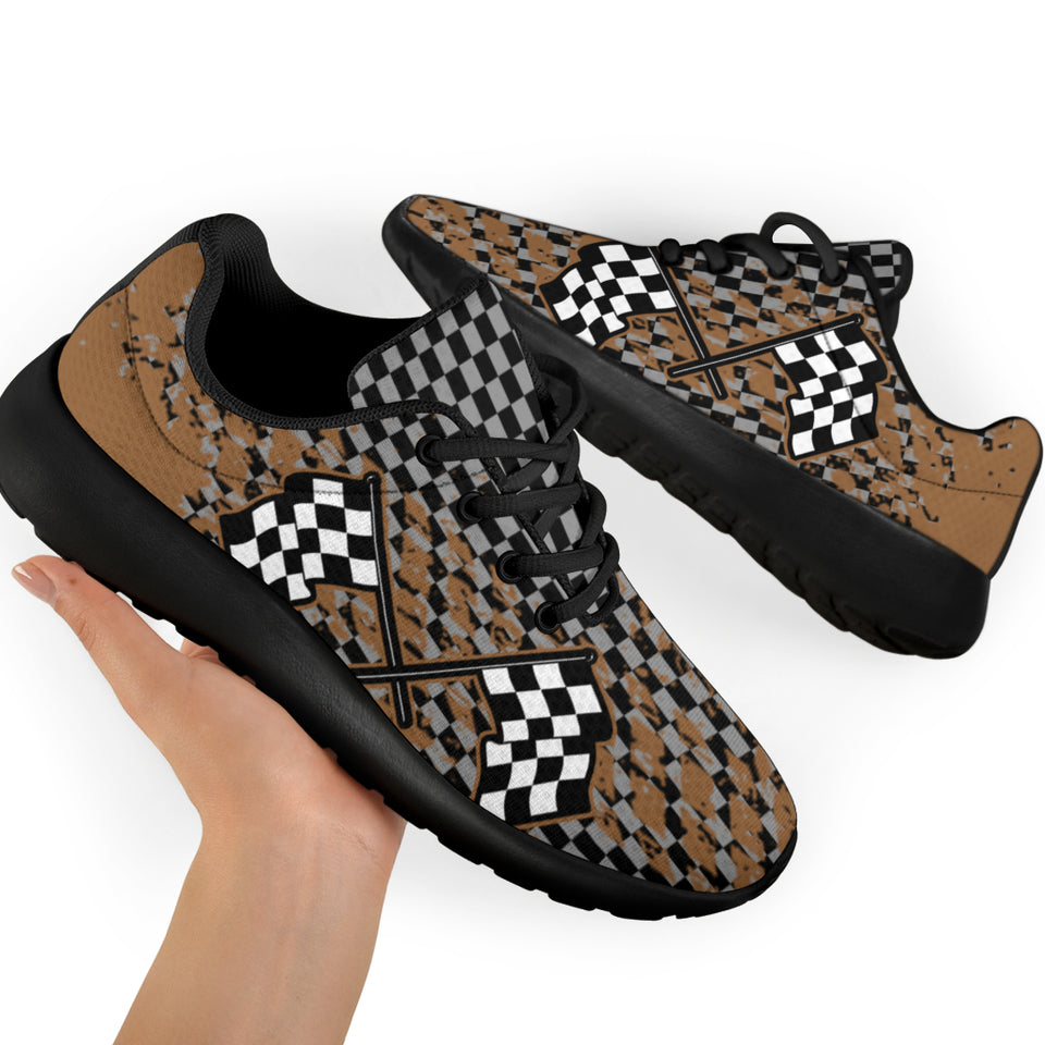 Racing Sneakers Checkered Flag Number 190