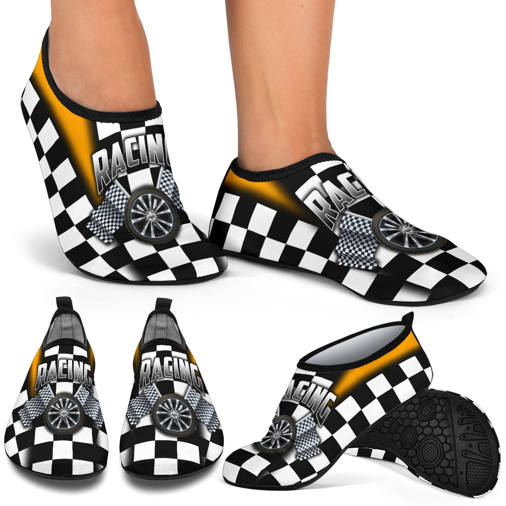 racing aqua shoes