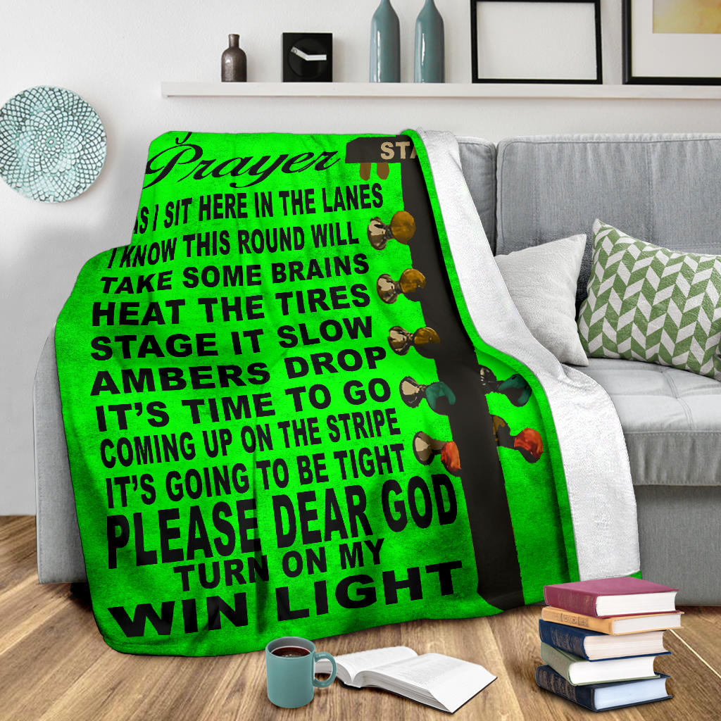 Drag Racer's Prayer Blanket