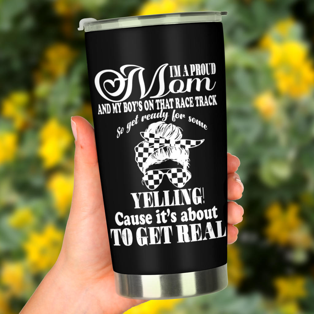 Racing Mom Tumbler