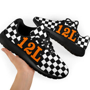 custom racing sneakers Number 12L