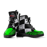 Racing Checkered Boots 