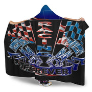 Racing Forever USA Hooded Blanket