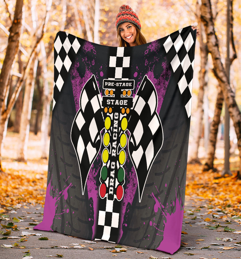 Drag Racing Blanket 