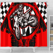 Motocross Shower Curtains