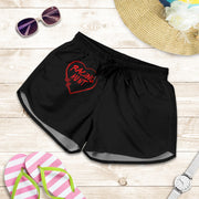 Racing Aunt Heart Women's Shorts