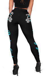 Racing girl leggings