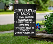 Dirt Track Racing Flag