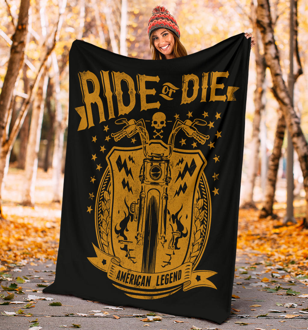 Ride or Die American Legend Blanket