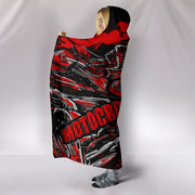 Motocross Hooded Blanket